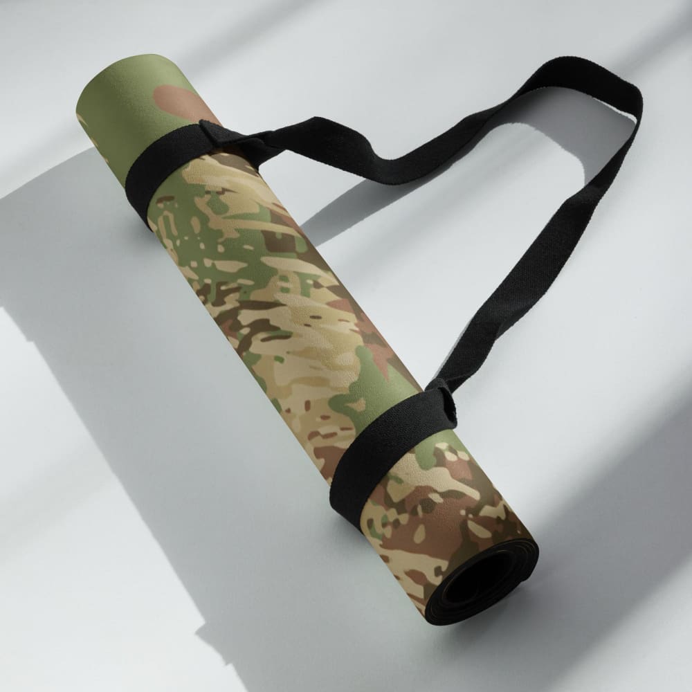 African Anti - poaching Wet Season CAMO Yoga mat