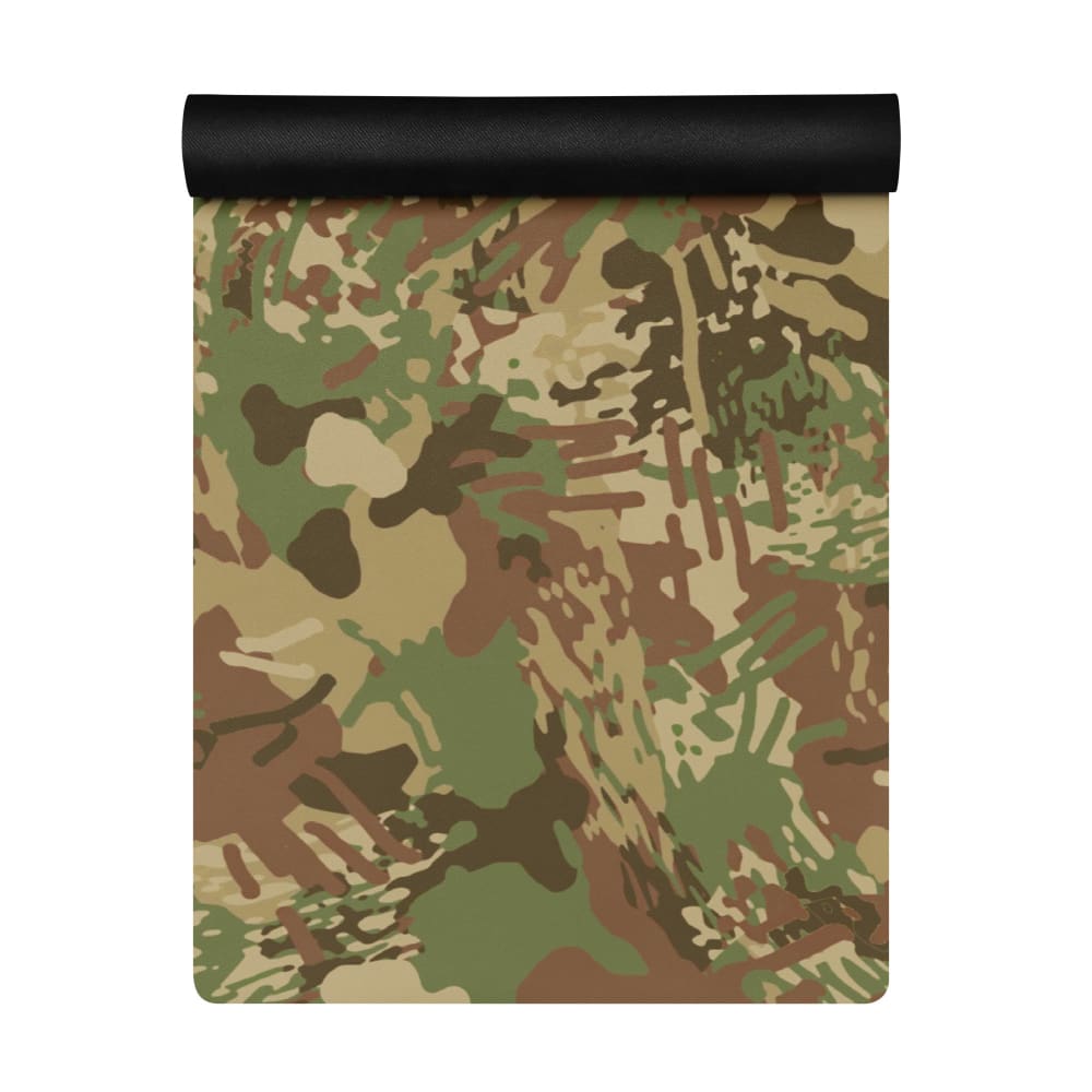 African Anti - poaching Wet Season CAMO Yoga mat