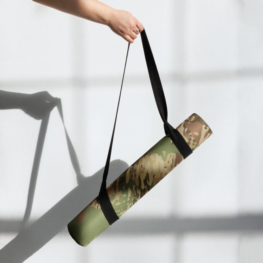 African Anti - poaching Wet Season CAMO Yoga mat