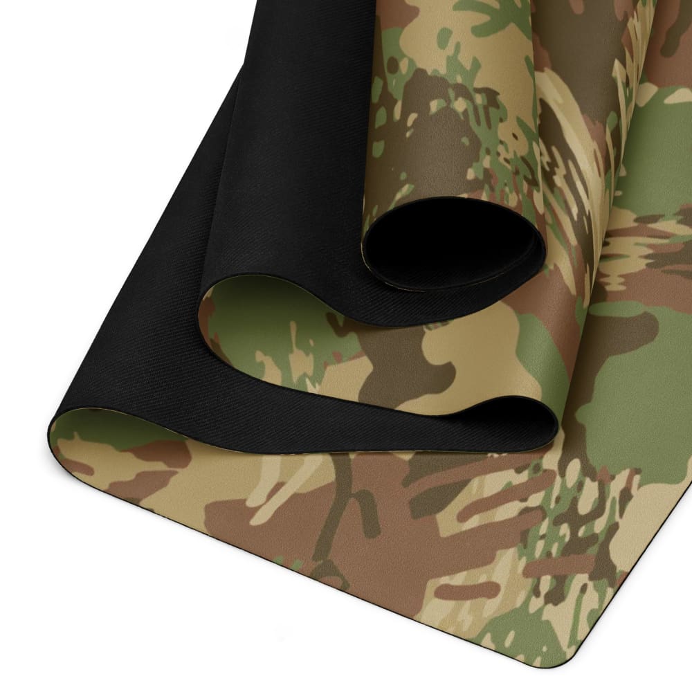 African Anti - poaching Wet Season CAMO Yoga mat