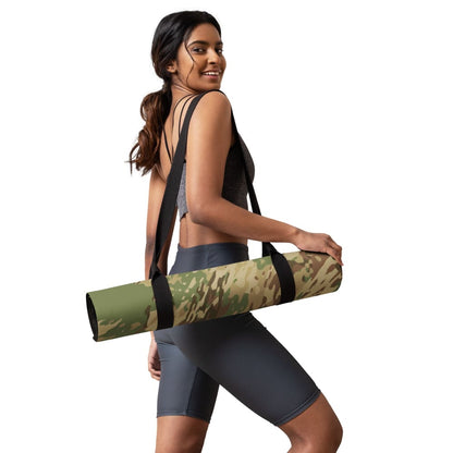 African Anti - poaching Wet Season CAMO Yoga mat