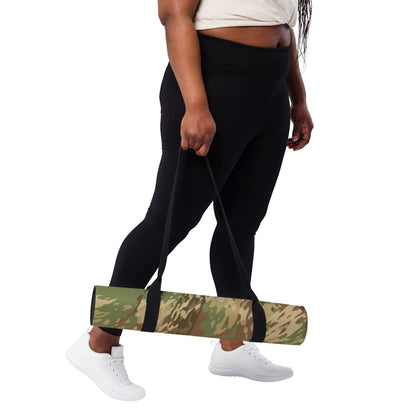 African Anti - poaching Wet Season CAMO Yoga mat