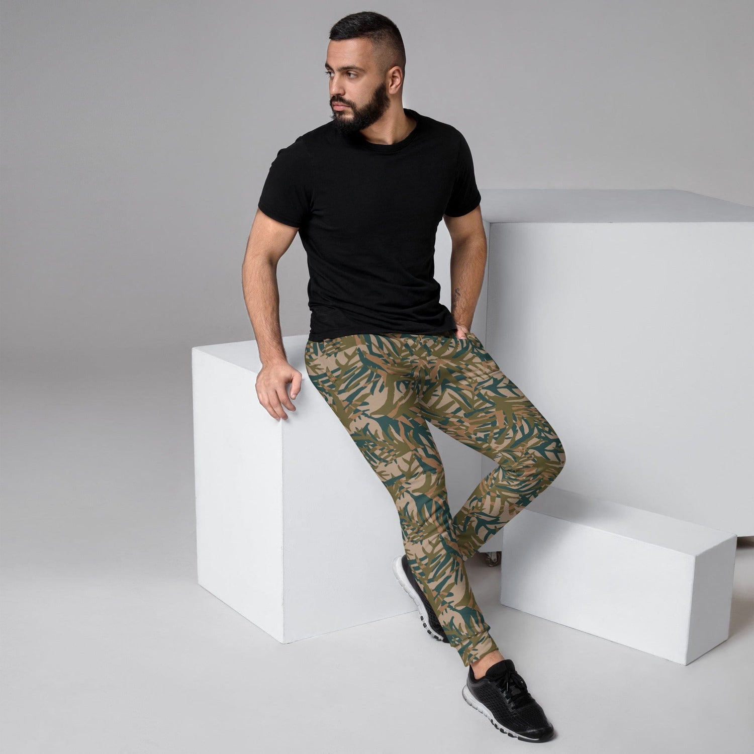 African Grasslands CAMO Mens Joggers - XS