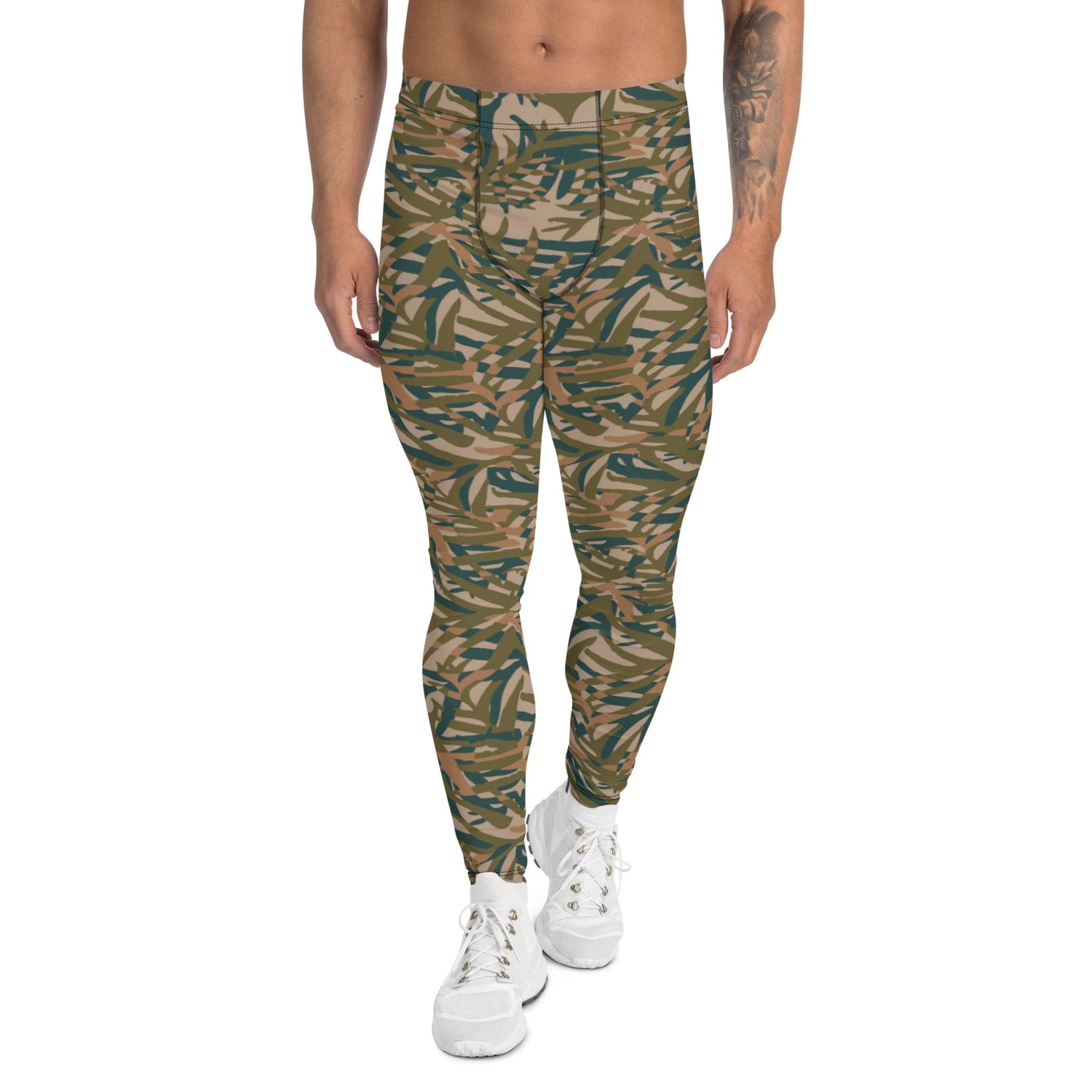 African Grasslands CAMO Mens Leggings - XS