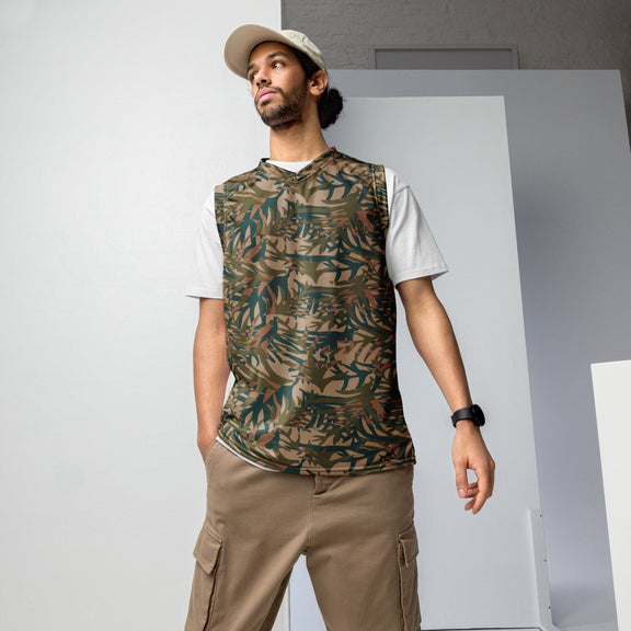 African Grasslands CAMO unisex basketball jersey - 2XS - Basketball Jerseys