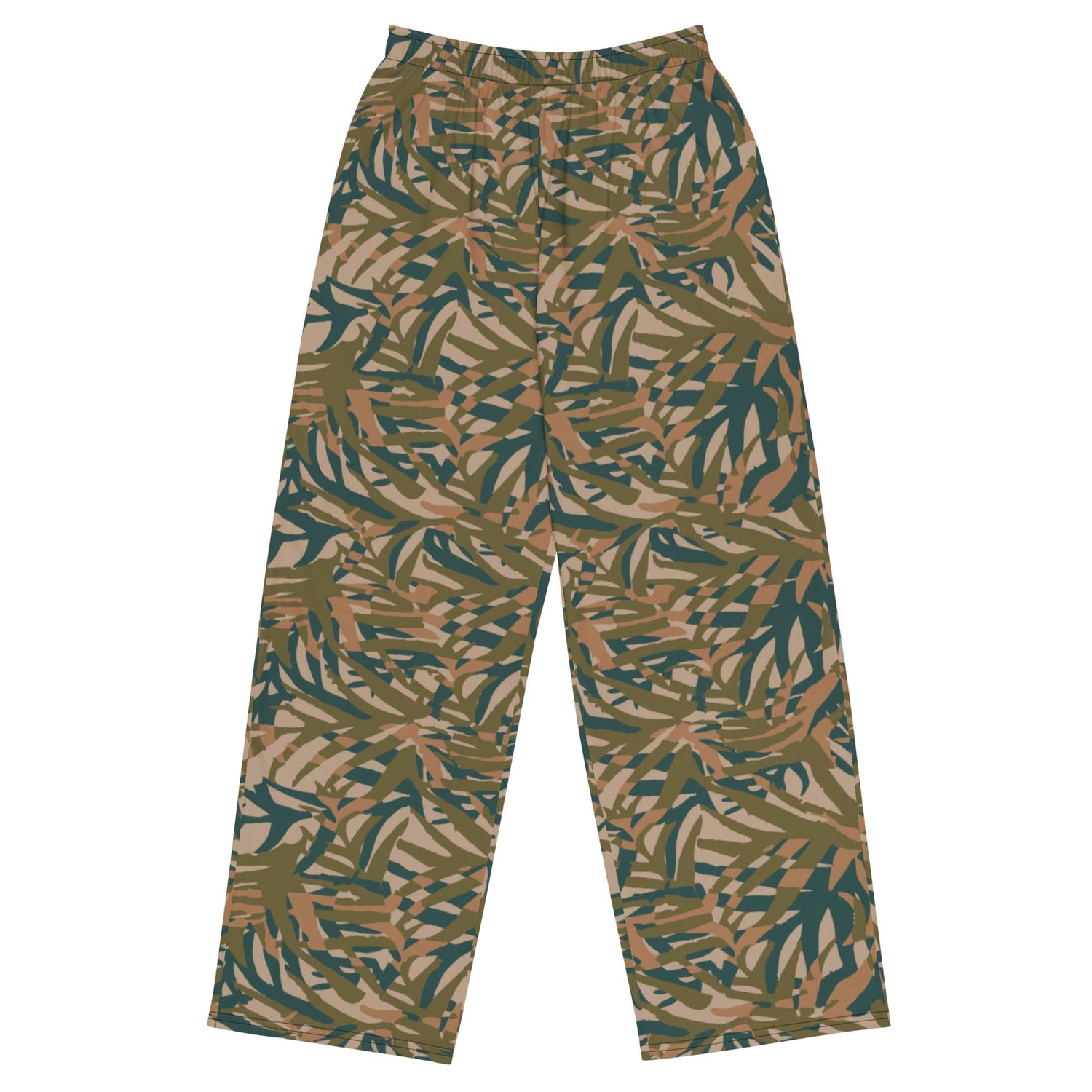 African Grasslands CAMO unisex wide-leg pants - 2XS - Wide-leg Pants