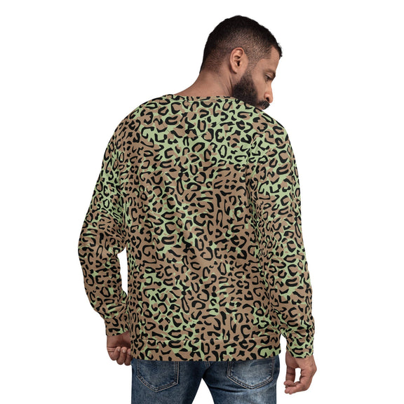 African Leopard Spot CAMO Unisex Sweatshirt - Sweatshirts