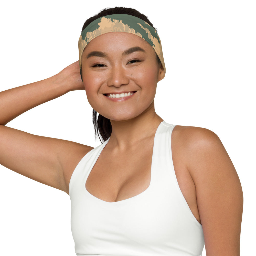 African Pinwheel CAMO Headband