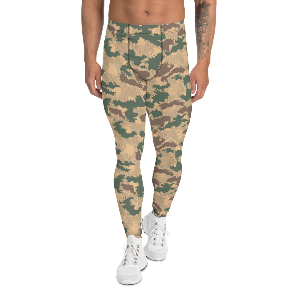 African Pinwheel CAMO Men’s Leggings - XS - Mens