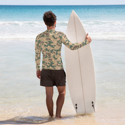 African Pinwheel CAMO Men’s Rash Guard - Mens