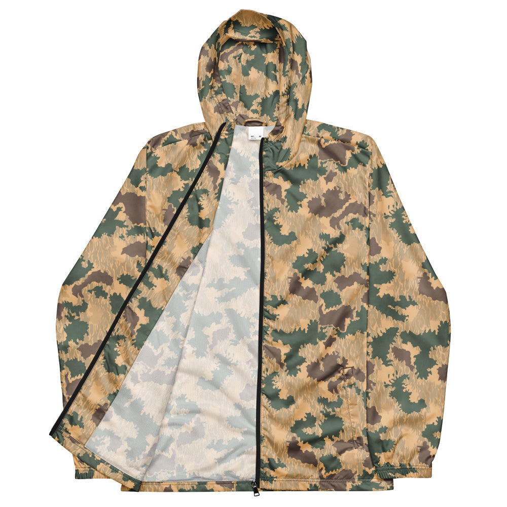 African Pinwheel CAMO Men’s windbreaker - Mens Windbreaker