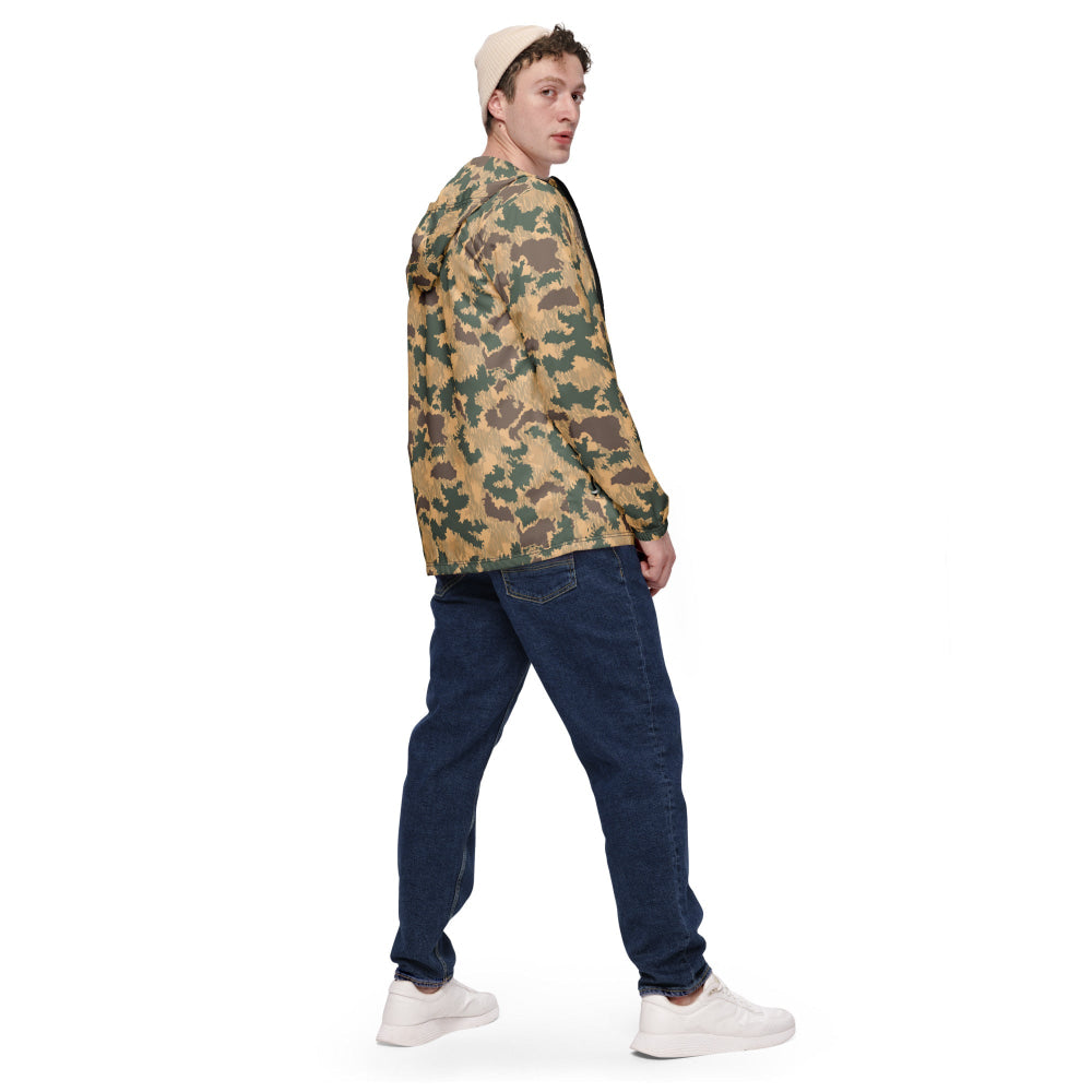 African Pinwheel CAMO Men’s windbreaker - Mens Windbreaker