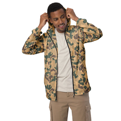 African Pinwheel CAMO Men’s windbreaker - Mens Windbreaker