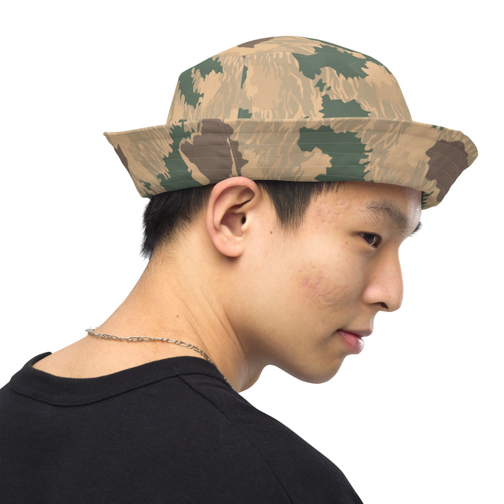 African Pinwheel CAMO Reversible bucket hat - Bucket Hat