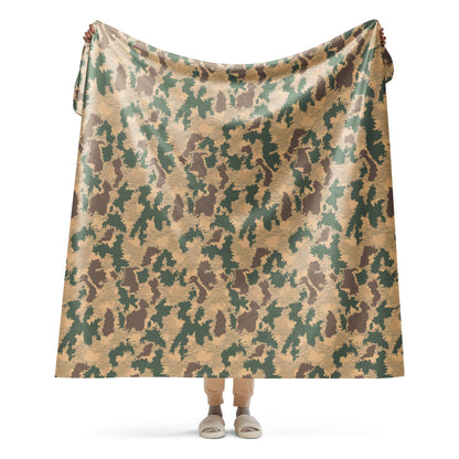 African Pinwheel CAMO Sherpa blanket - 60″×80″ - Blanket