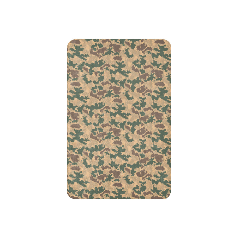 African Pinwheel CAMO Sherpa blanket - Blanket