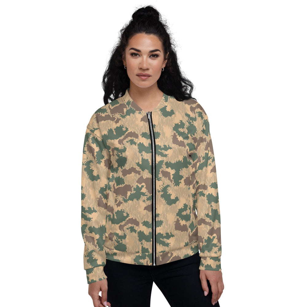 African Pinwheel CAMO Unisex Bomber Jacket