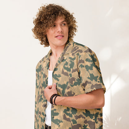 African Pinwheel CAMO Unisex button shirt - Button Shirt