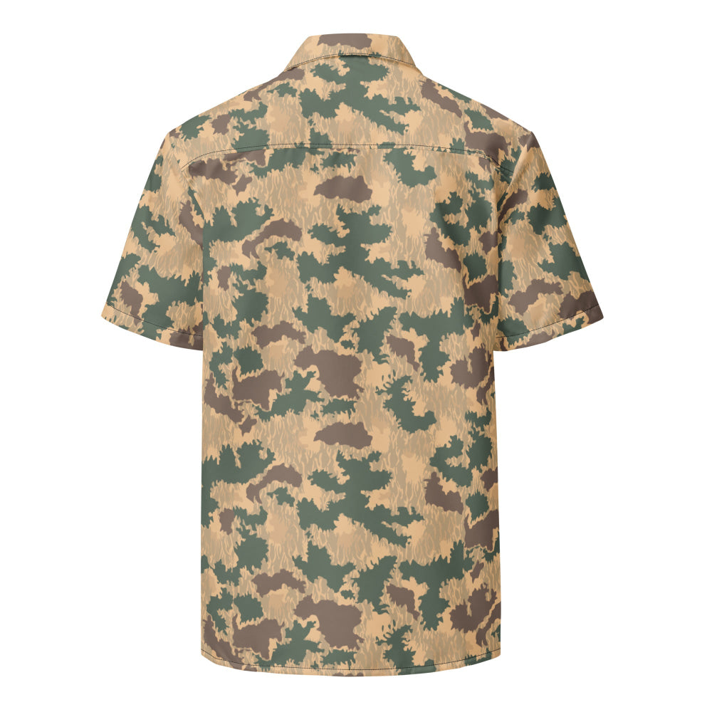 African Pinwheel CAMO Unisex button shirt - Button Shirt