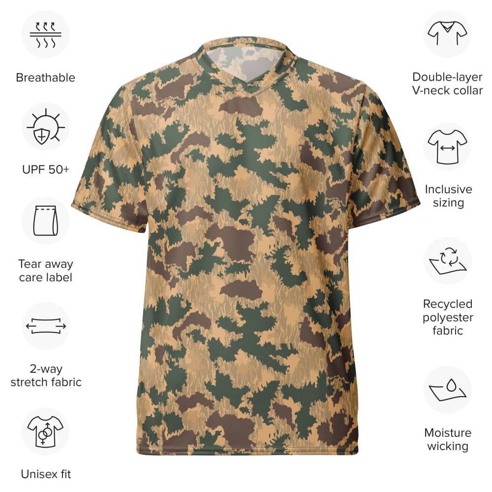 South African Police Pinwheel CAMO unisex sports jersey