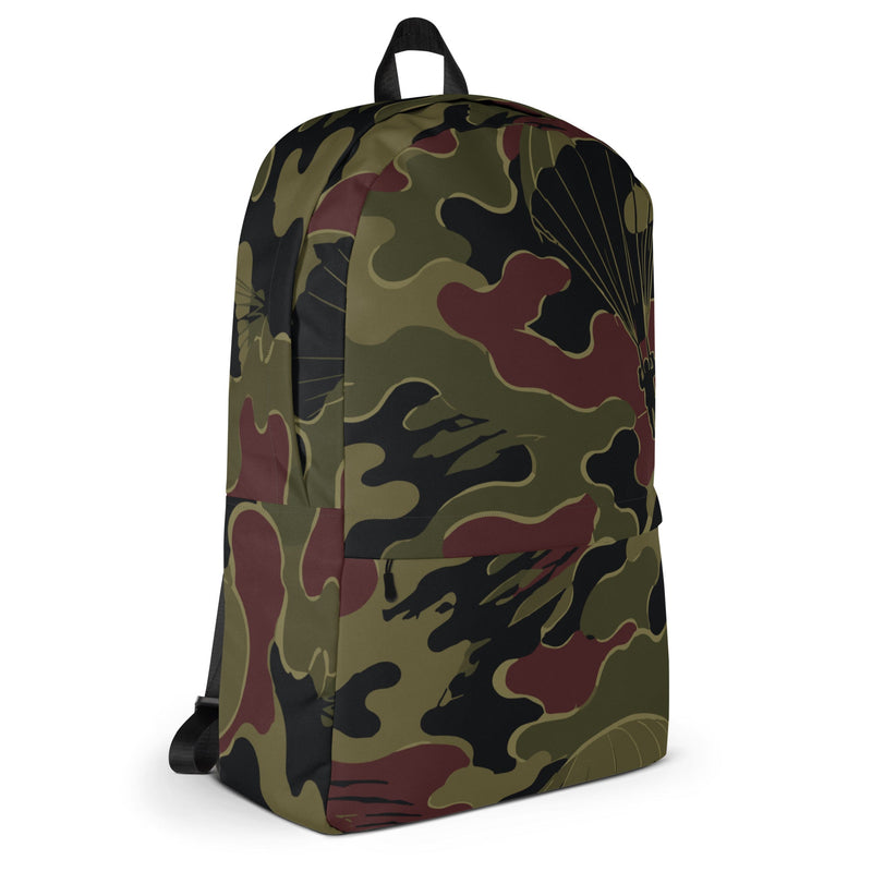 Airborne Maroon Drop CAMO Backpack - Bag