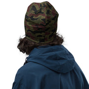 Airborne Maroon Drop CAMO Beanie - Head