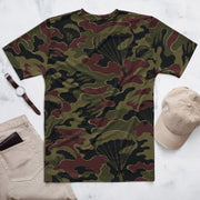 Airborne Maroon Drop CAMO Mens T-Shirt - Shirt - Tee
