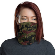 Airborne Maroon Drop CAMO Neck Gaiter - Head