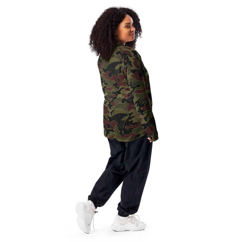 Airborne Maroon Drop CAMO Unisex Hockey Fan Jersey