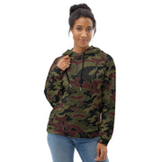 Airborne Maroon Drop CAMO Unisex Hoodie