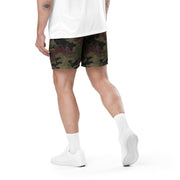 Airborne Maroon Drop CAMO Unisex Mesh Shorts