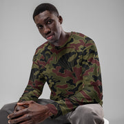 Airborne Maroon Drop CAMO Unisex Sweatshirt