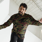 Airborne Maroon Drop CAMO Unisex Sweatshirt