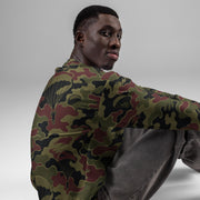 Airborne Maroon Drop CAMO Unisex Sweatshirt