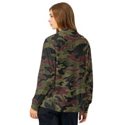 Airborne Maroon Drop CAMO Unisex Track Jacket
