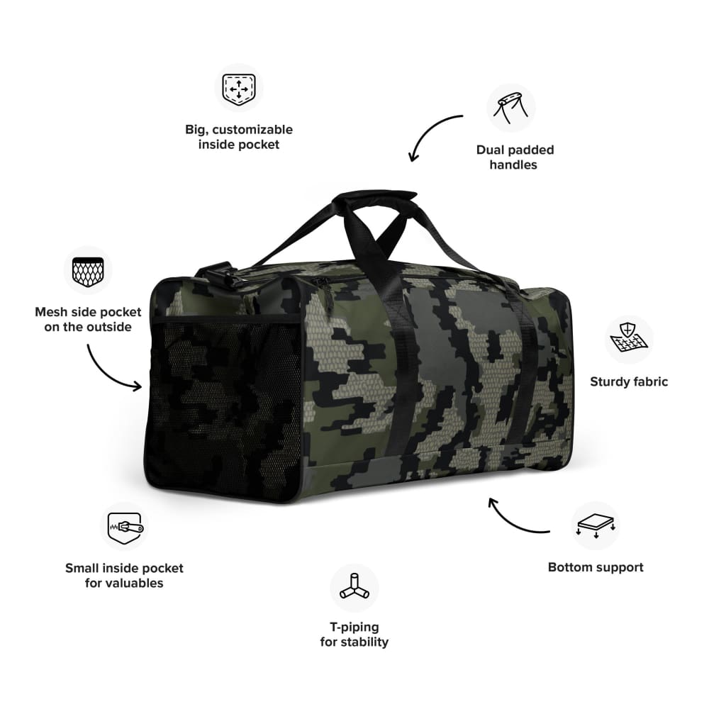 Alaska Alpine CAMO Duffle bag