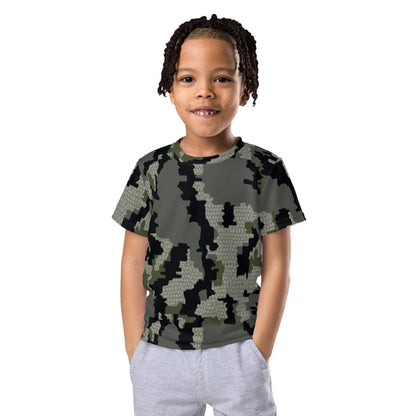 Alaska Alpine CAMO Kids crew neck t-shirt - 2T