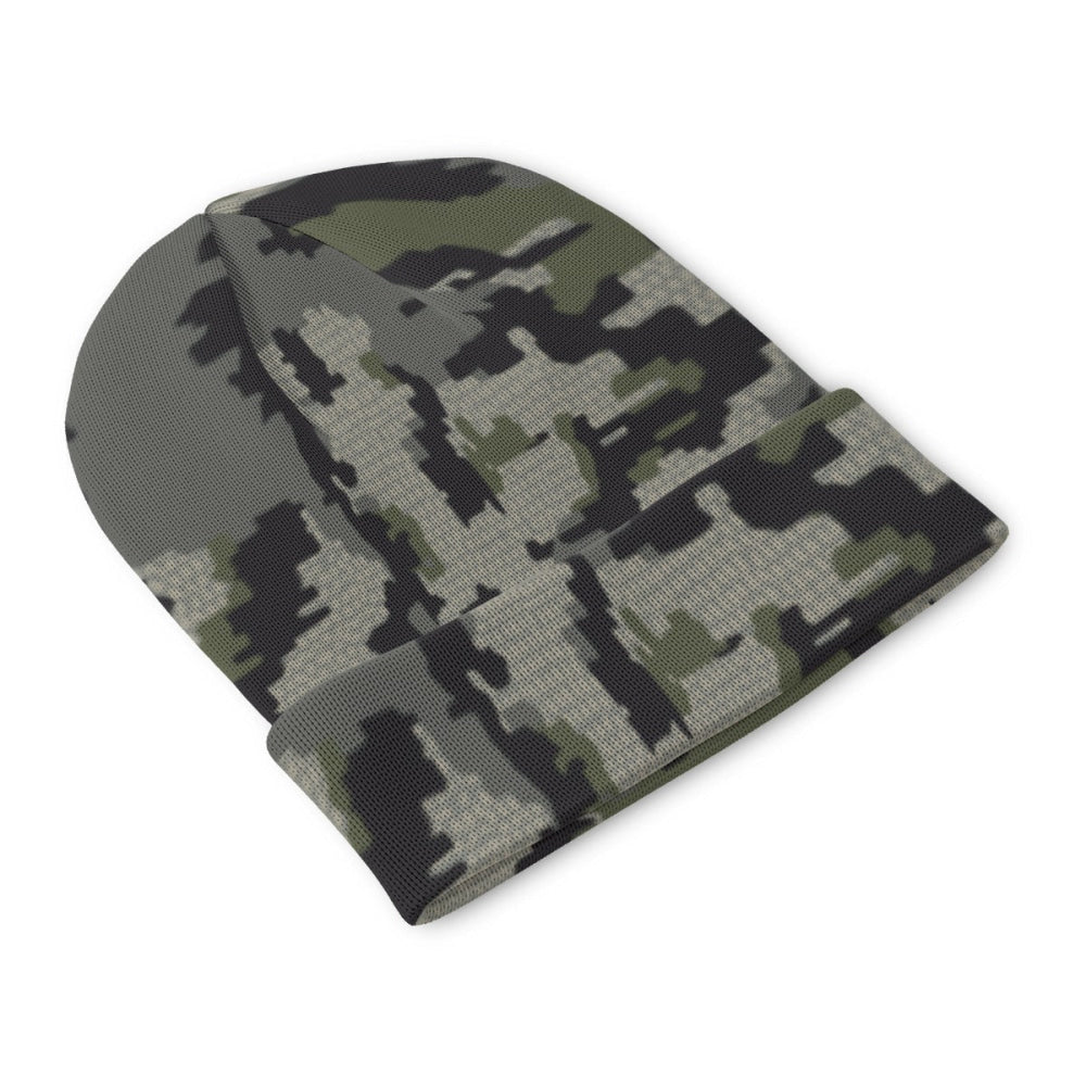 Alaska Alpine CAMO Knitted Beanie - U / White