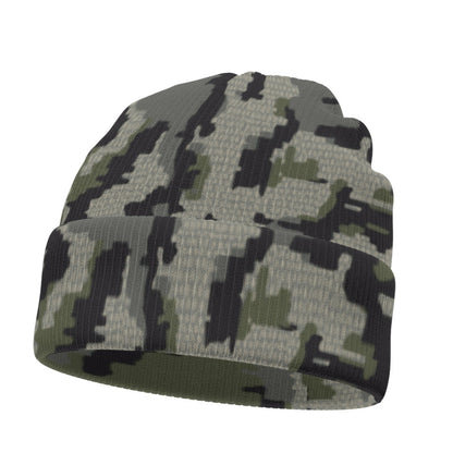 Alaska Alpine CAMO Knitted Beanie - U / White