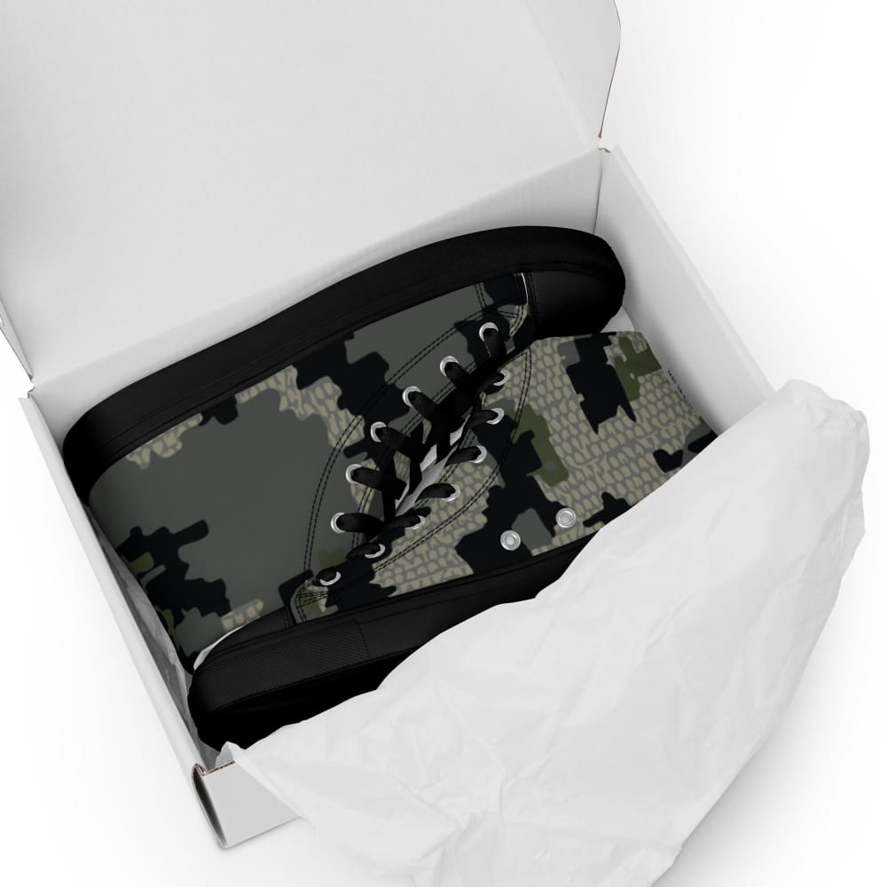 Alaska Alpine CAMO Men’s high top canvas shoes