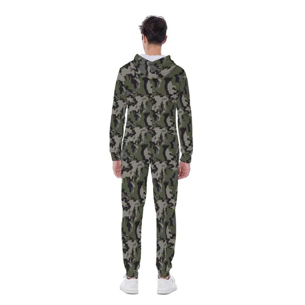 Alaska Alpine CAMO Men’s Hooded Jumpsuit - Mens Hooded Jumpsuit