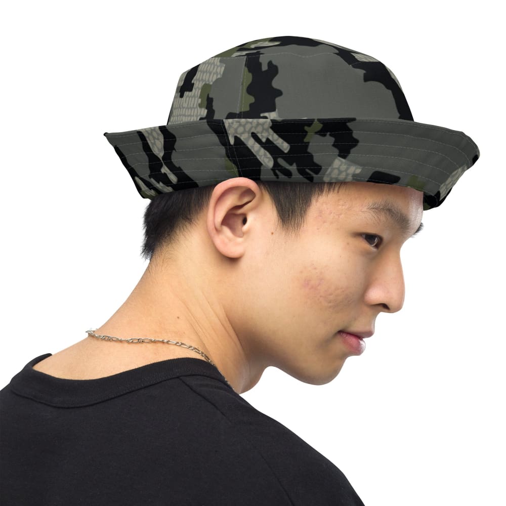 Alaska Alpine CAMO Reversible bucket hat - Reversible Bucket Hat