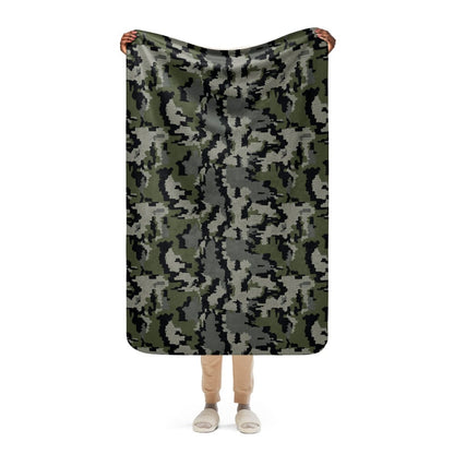 Alaska Alpine CAMO Sherpa blanket - 37″×57″