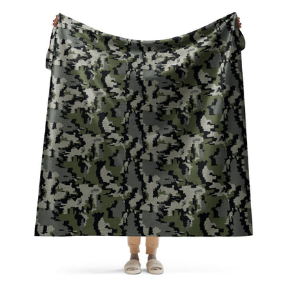 Alaska Alpine CAMO Sherpa blanket - 60″×80″