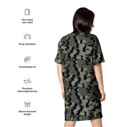 Alaska Alpine CAMO T-shirt dress