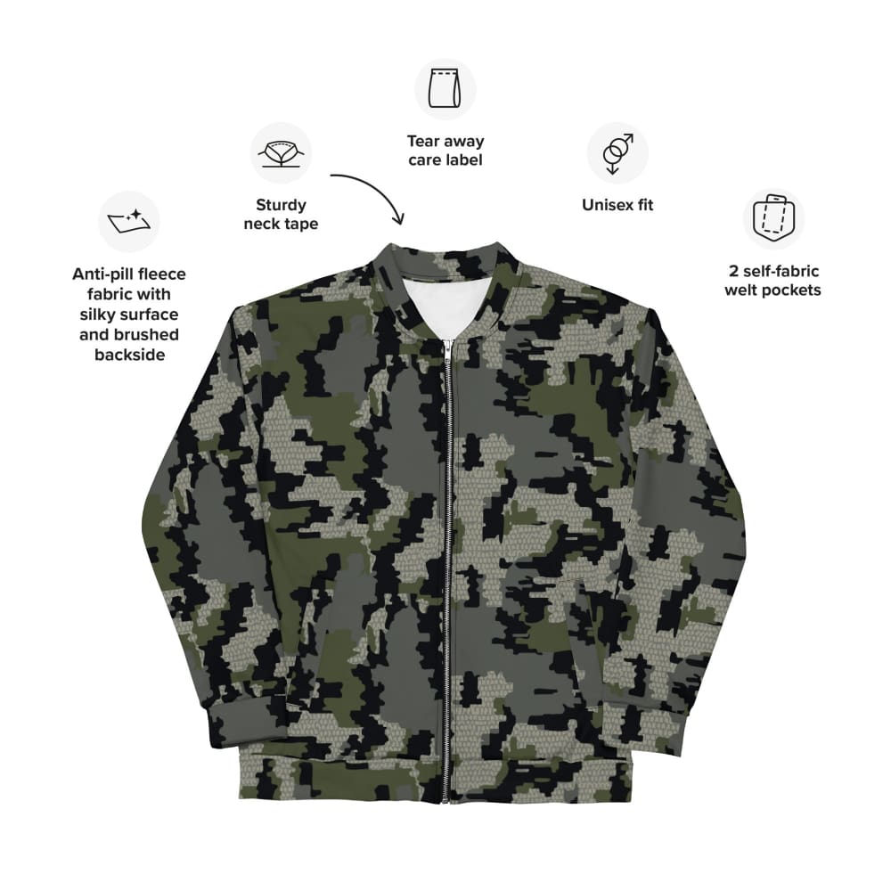 Alaska Alpine CAMO Unisex Bomber Jacket