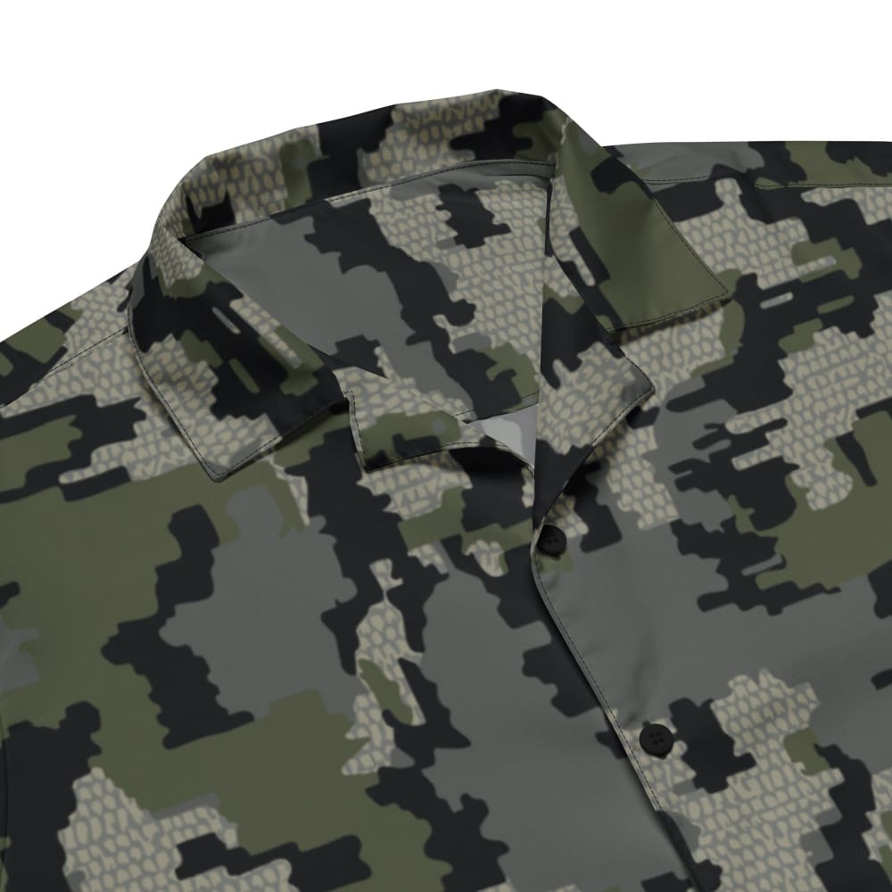 Alaska Alpine CAMO Unisex button shirt - Unisex Button Shirt