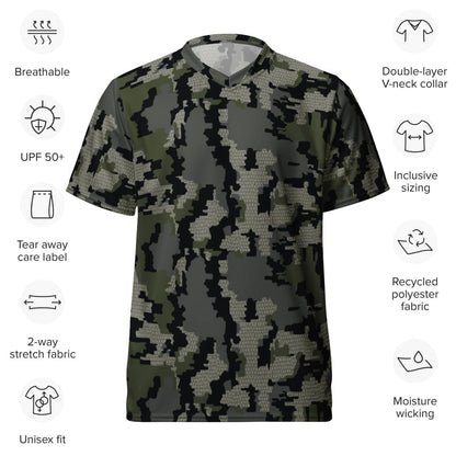 Alaska Alpine CAMO unisex sports jersey