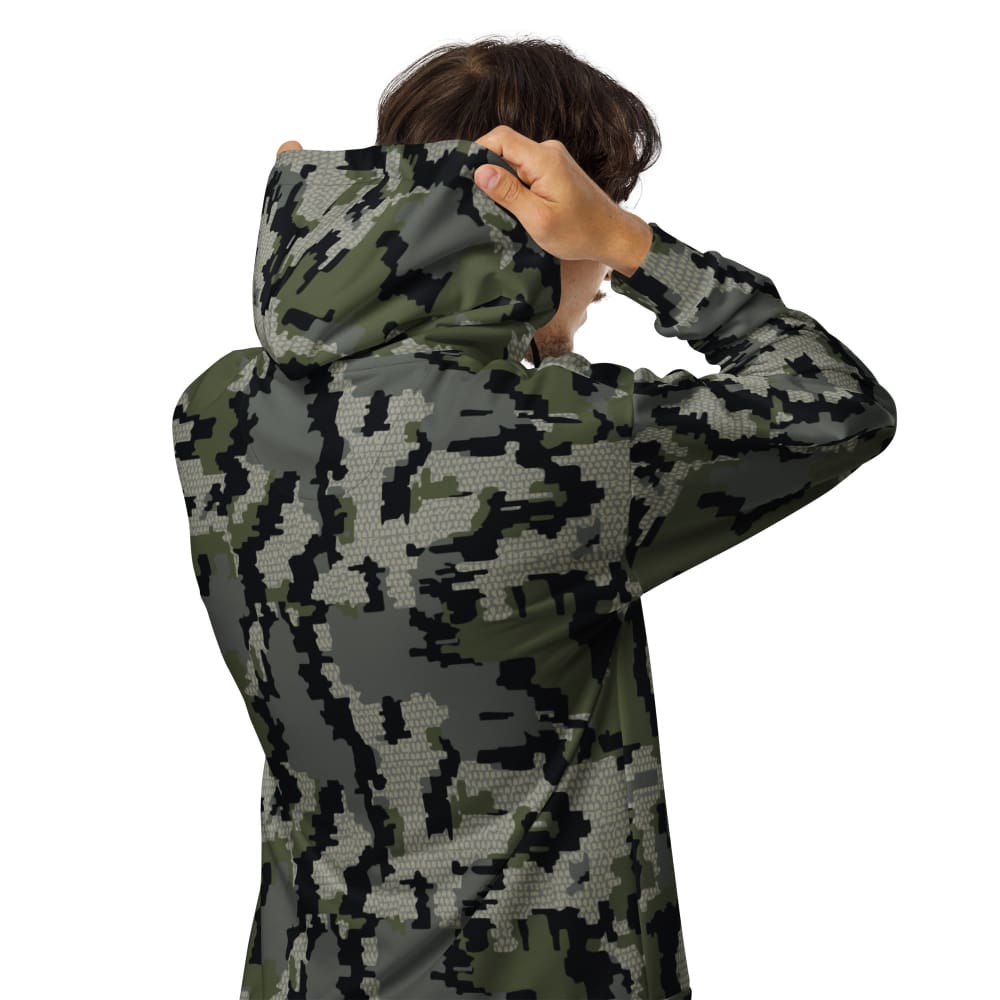 Alaska Alpine CAMO Unisex zip hoodie