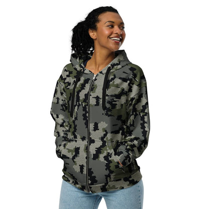 Alaska Alpine CAMO Unisex zip hoodie